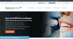 Desktop Screenshot of dansktandforsikring.dk