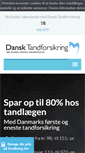 Mobile Screenshot of dansktandforsikring.dk